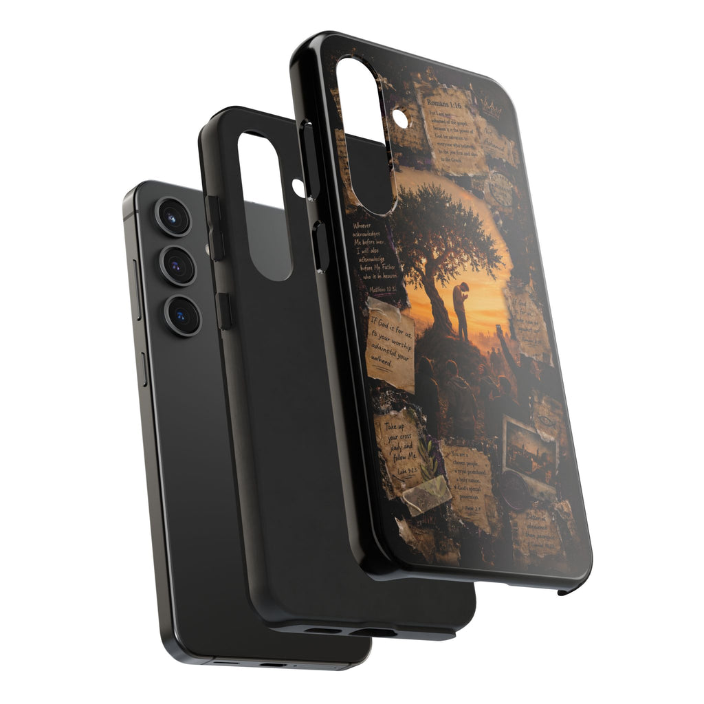 Unashamed | Romans 1:16 Christian Phone Case – Premium Gospel Art Tough Case
