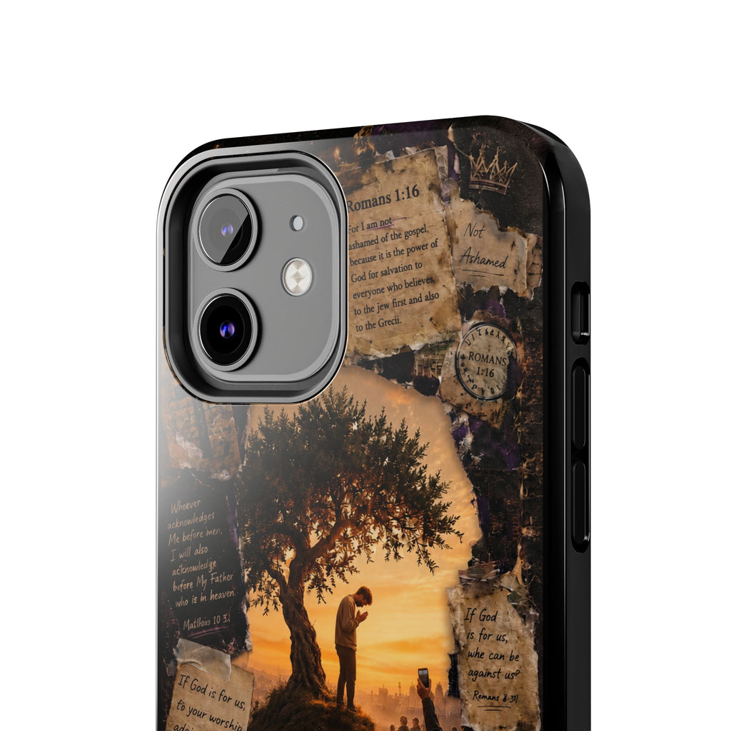 Unashamed | Romans 1:16 Christian Phone Case – Premium Gospel Art Tough Case