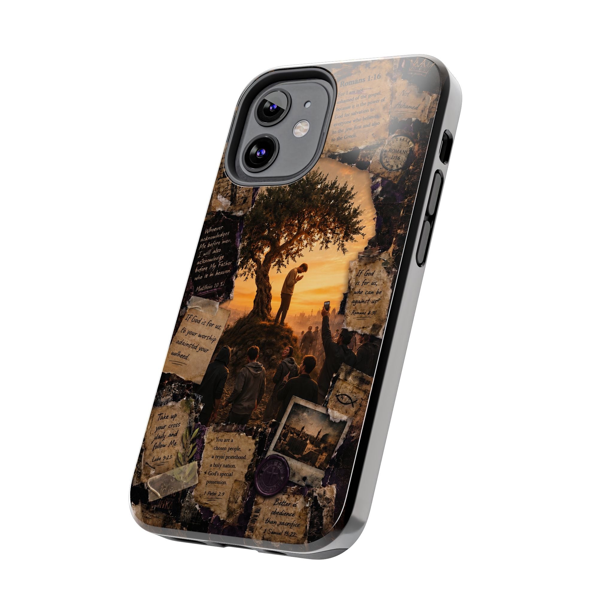 Unashamed | Romans 1:16 Christian Phone Case – Premium Gospel Art Tough Case