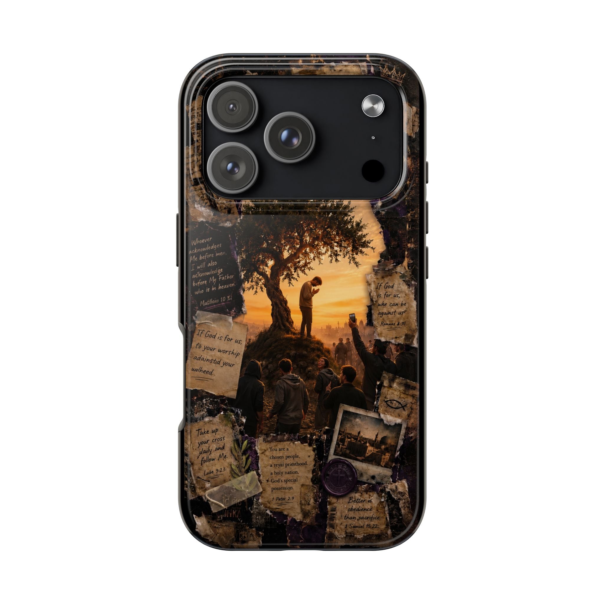 Unashamed | Romans 1:16 Christian Phone Case – Premium Gospel Art Tough Case