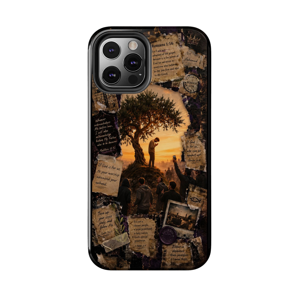 Unashamed | Romans 1:16 Christian Phone Case – Premium Gospel Art Tough Case
