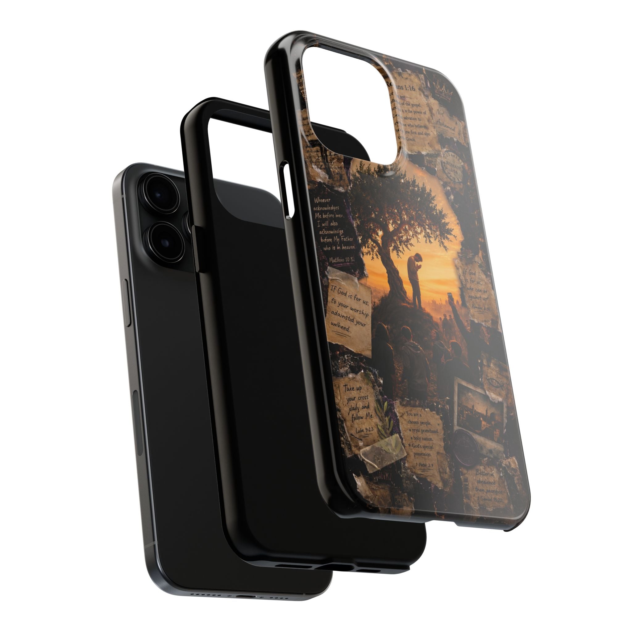 Unashamed | Romans 1:16 Christian Phone Case – Premium Gospel Art Tough Case