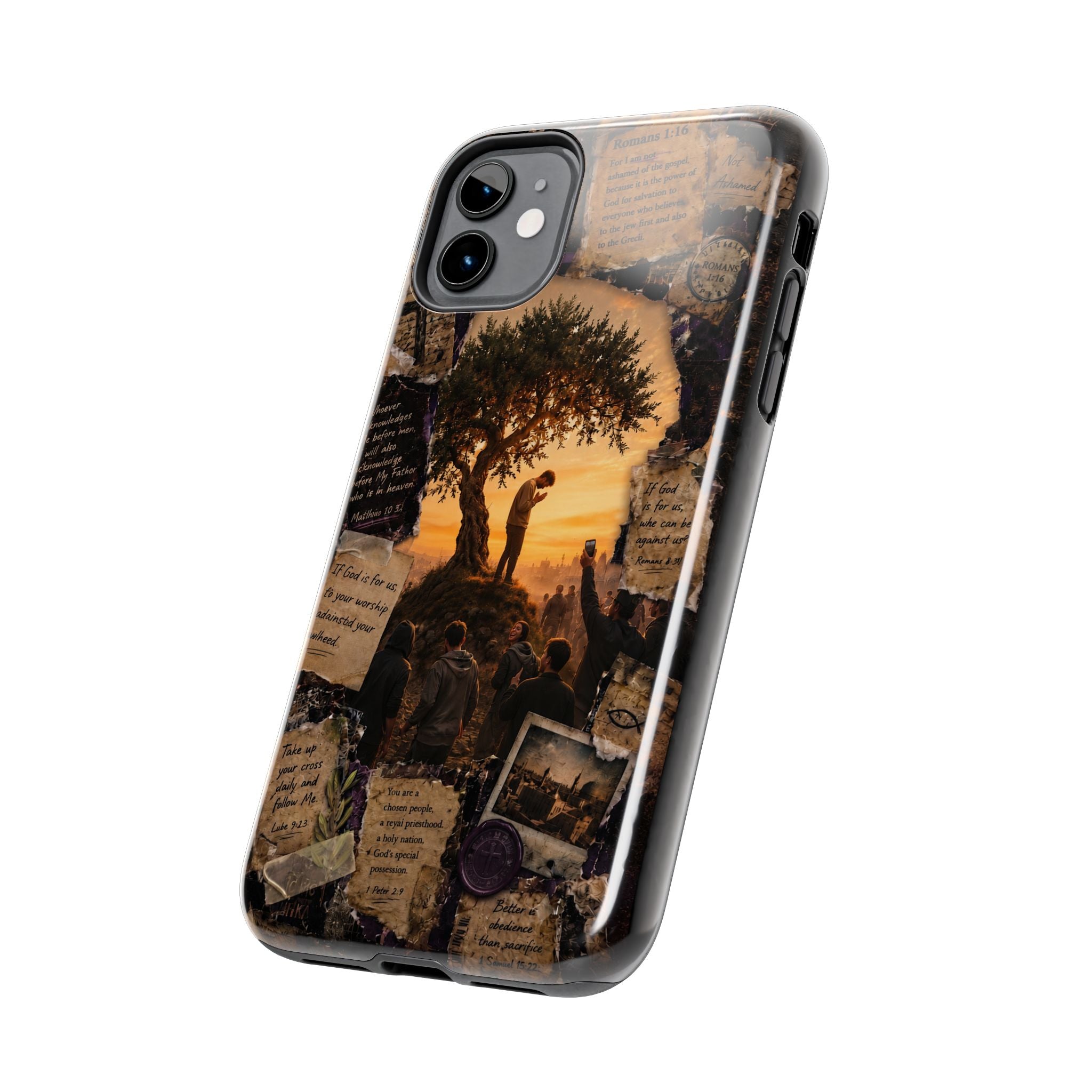 Unashamed | Romans 1:16 Christian Phone Case – Premium Gospel Art Tough Case