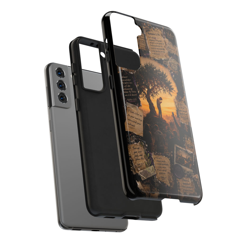 Unashamed | Romans 1:16 Christian Phone Case – Premium Gospel Art Tough Case
