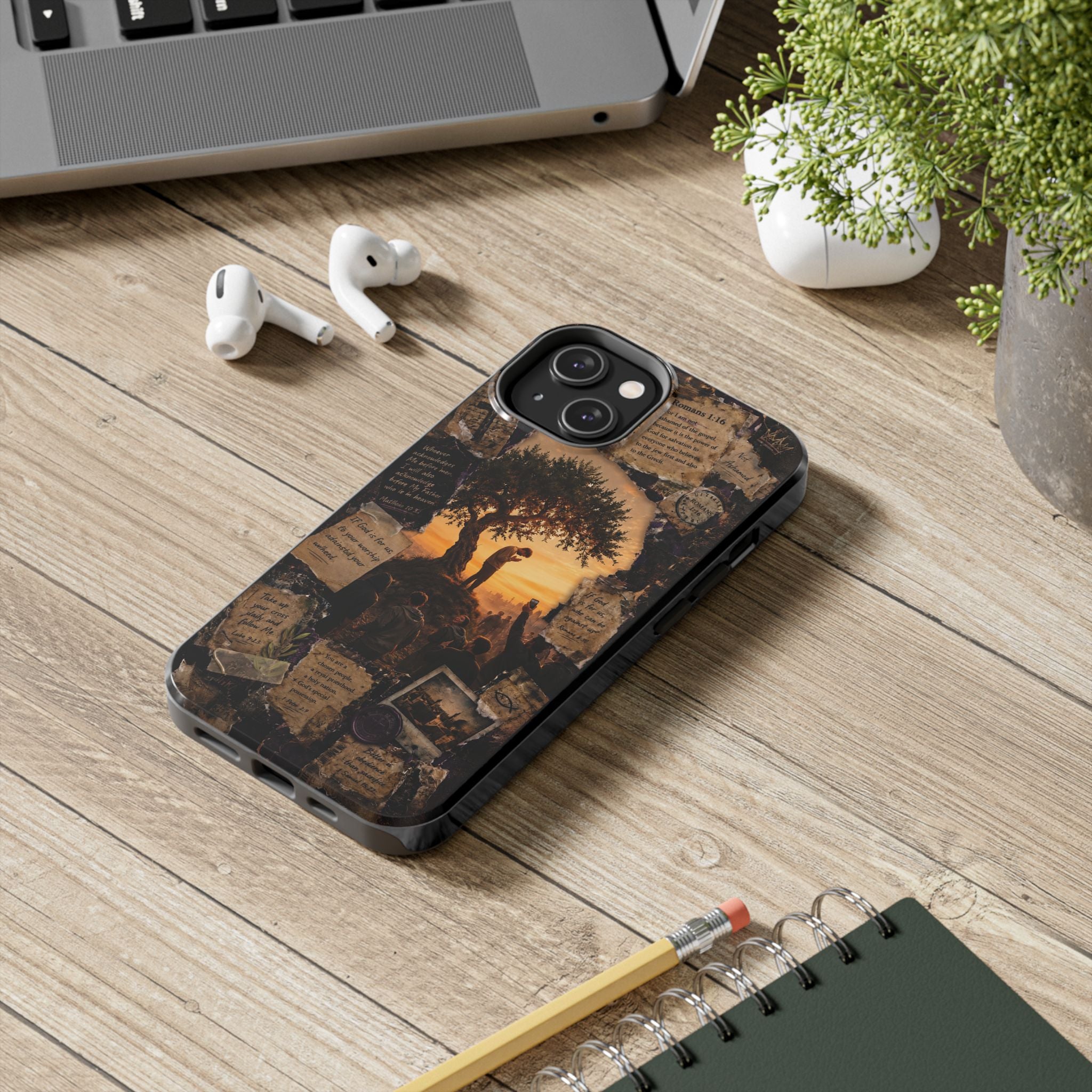 Unashamed | Romans 1:16 Christian Phone Case – Premium Gospel Art Tough Case