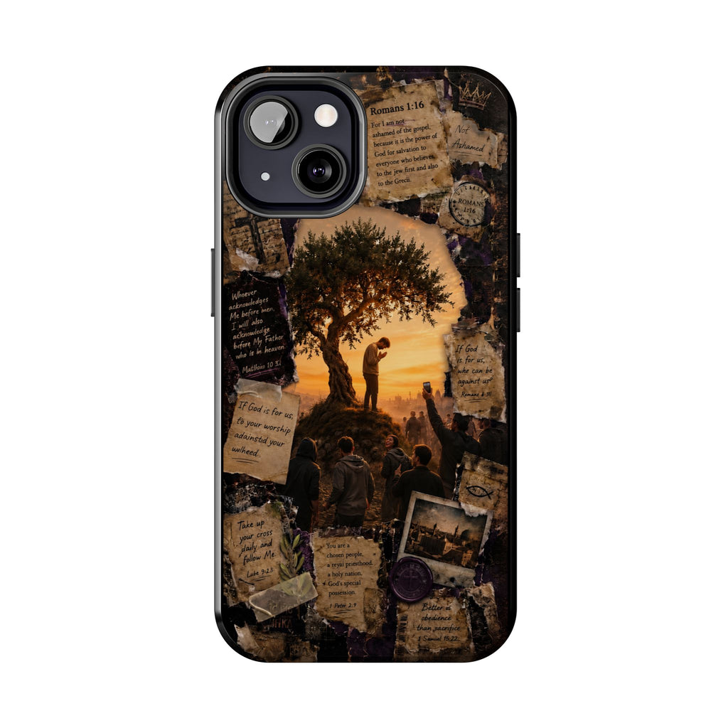 Unashamed | Romans 1:16 Christian Phone Case – Premium Gospel Art Tough Case