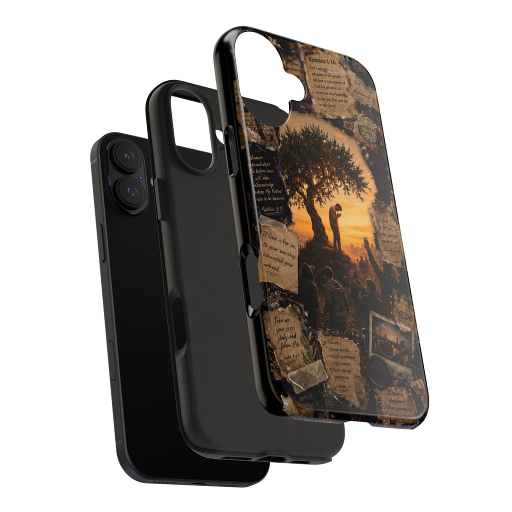 Unashamed | Romans 1:16 Christian Phone Case – Premium Gospel Art Tough Case