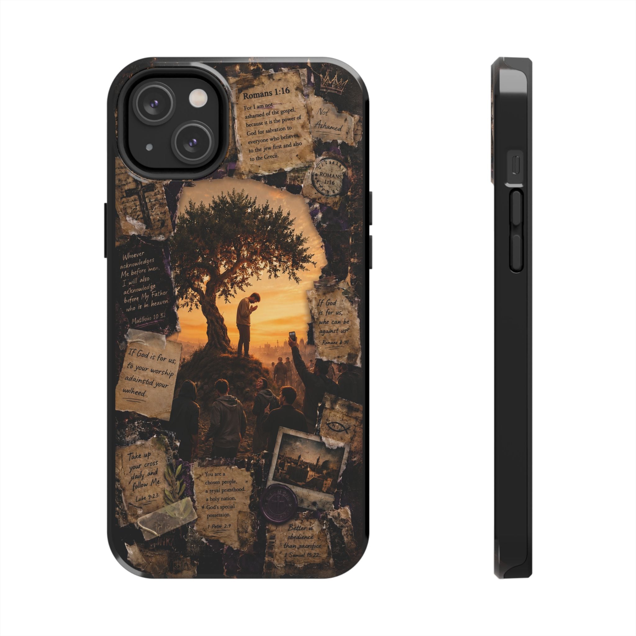 Unashamed | Romans 1:16 Christian Phone Case – Premium Gospel Art Tough Case