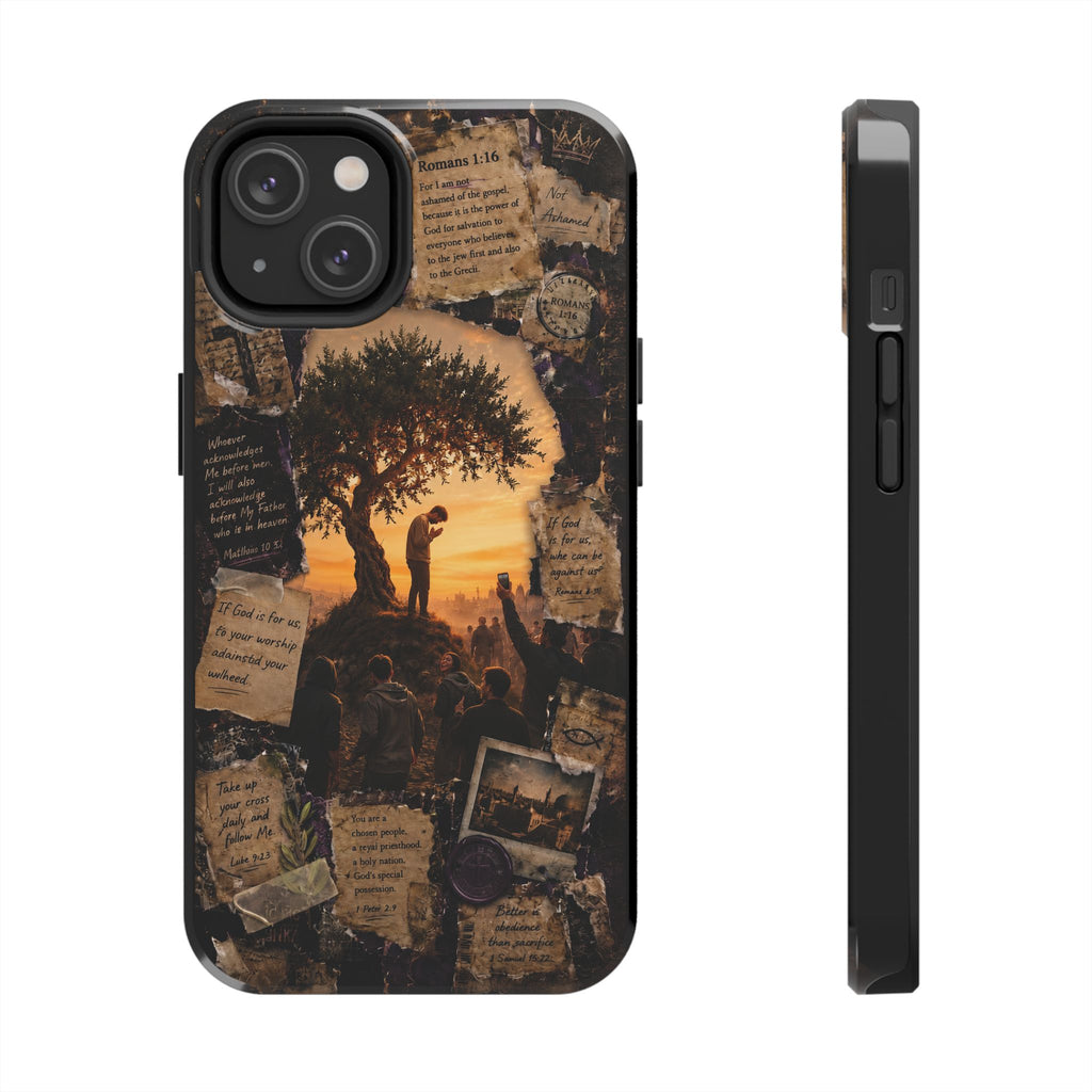 Unashamed | Romans 1:16 Christian Phone Case – Premium Gospel Art Tough Case