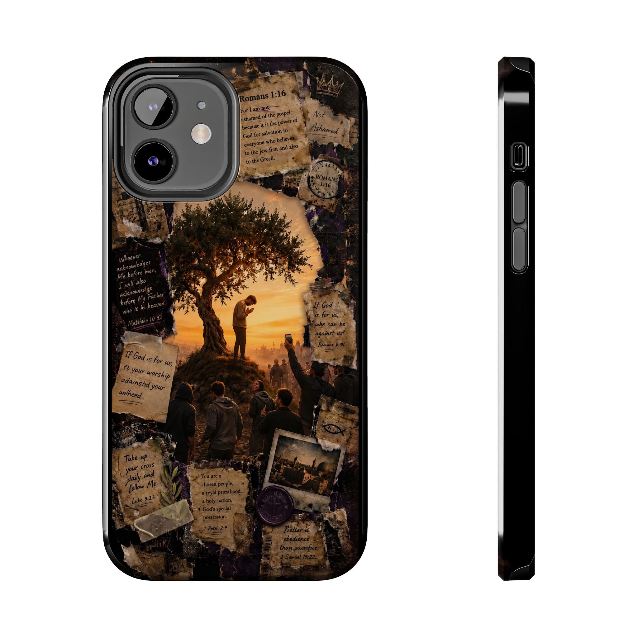 Unashamed | Romans 1:16 Christian Phone Case – Premium Gospel Art Tough Case