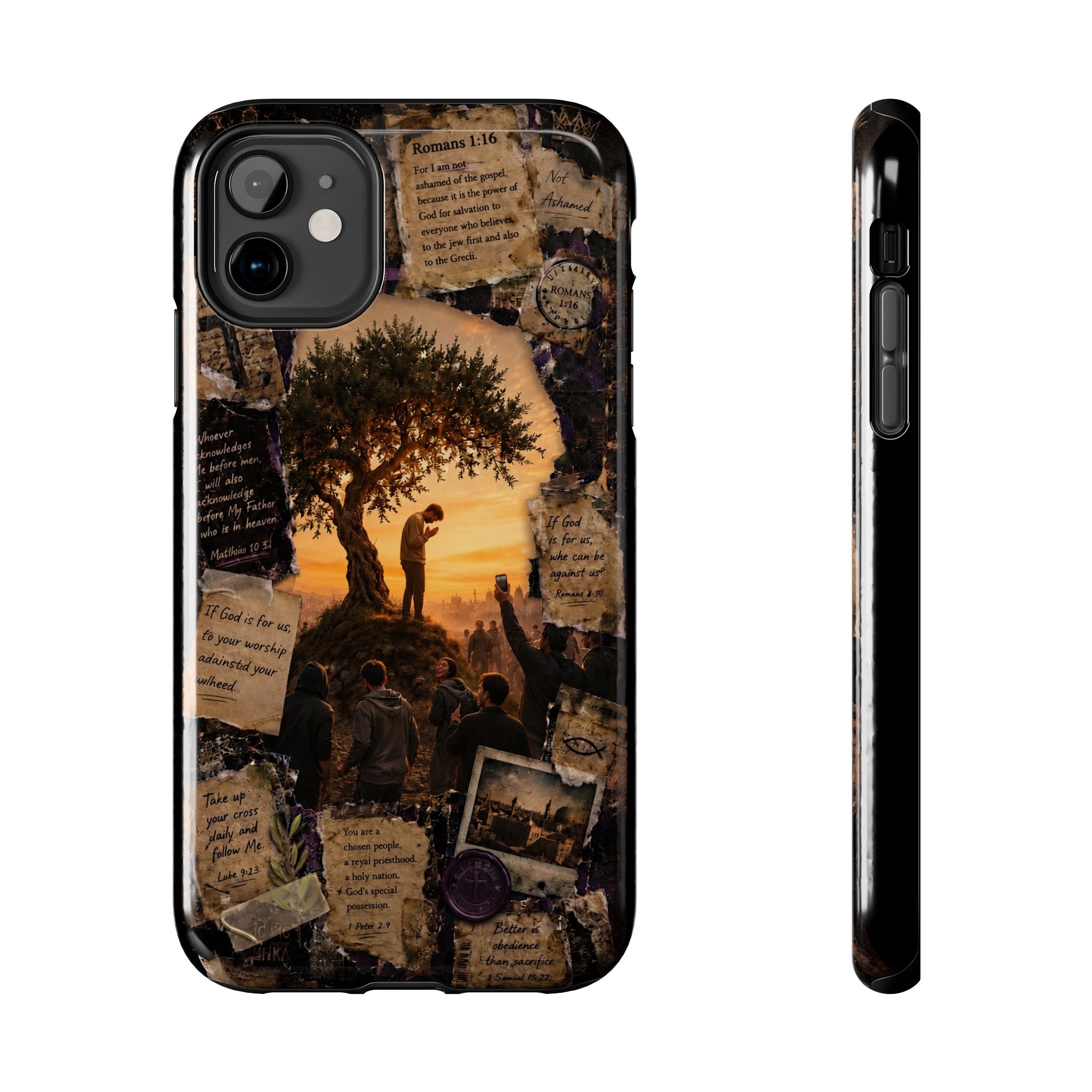 Unashamed | Romans 1:16 Christian Phone Case – Premium Gospel Art Tough Case