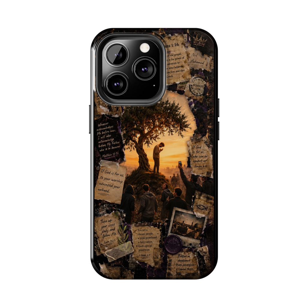 Unashamed | Romans 1:16 Christian Phone Case – Premium Gospel Art Tough Case