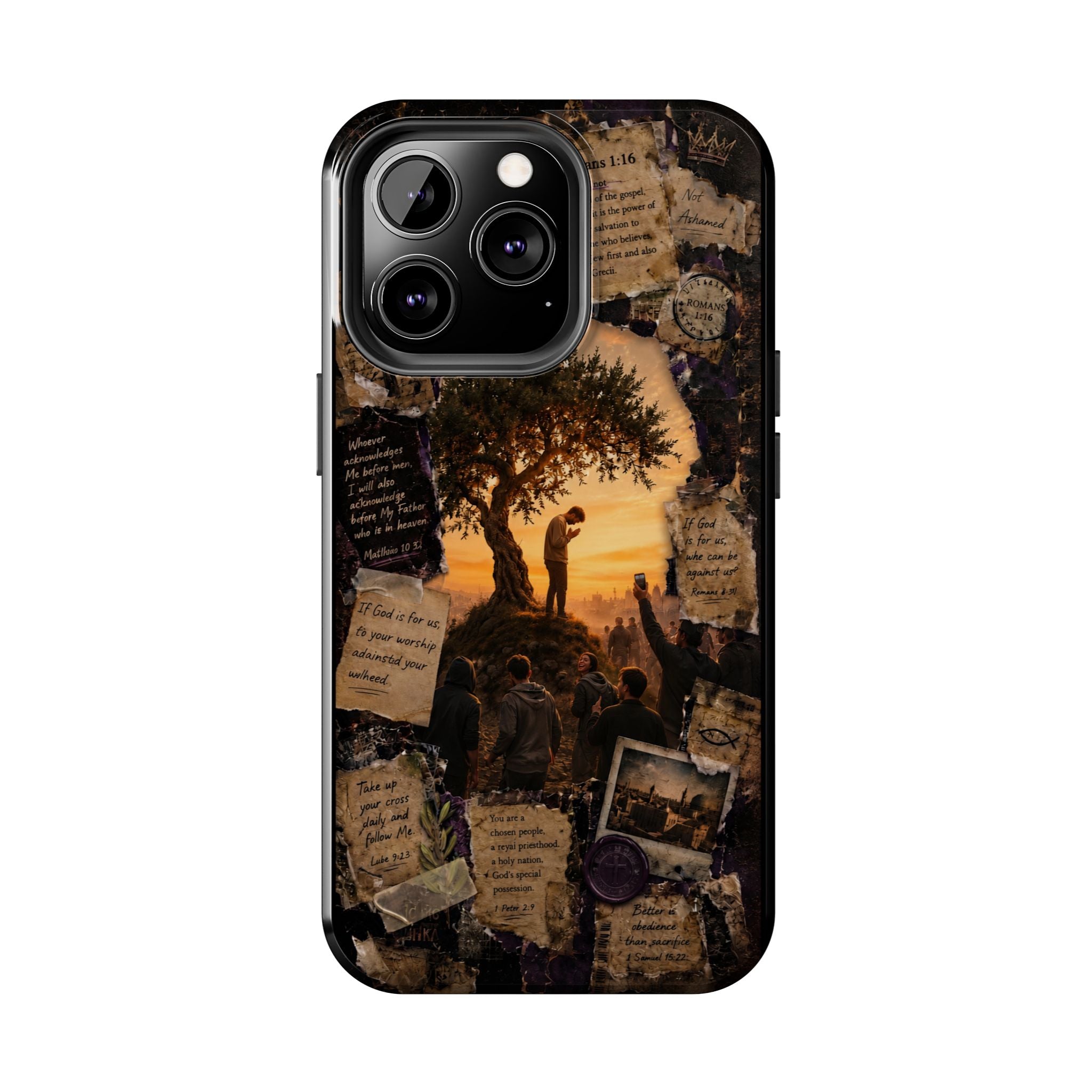 Unashamed | Romans 1:16 Christian Phone Case – Premium Gospel Art Tough Case