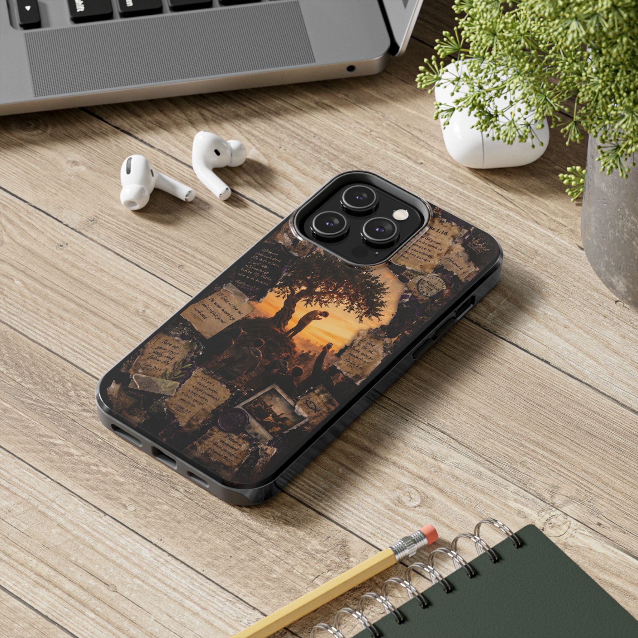 Unashamed | Romans 1:16 Christian Phone Case – Premium Gospel Art Tough Case