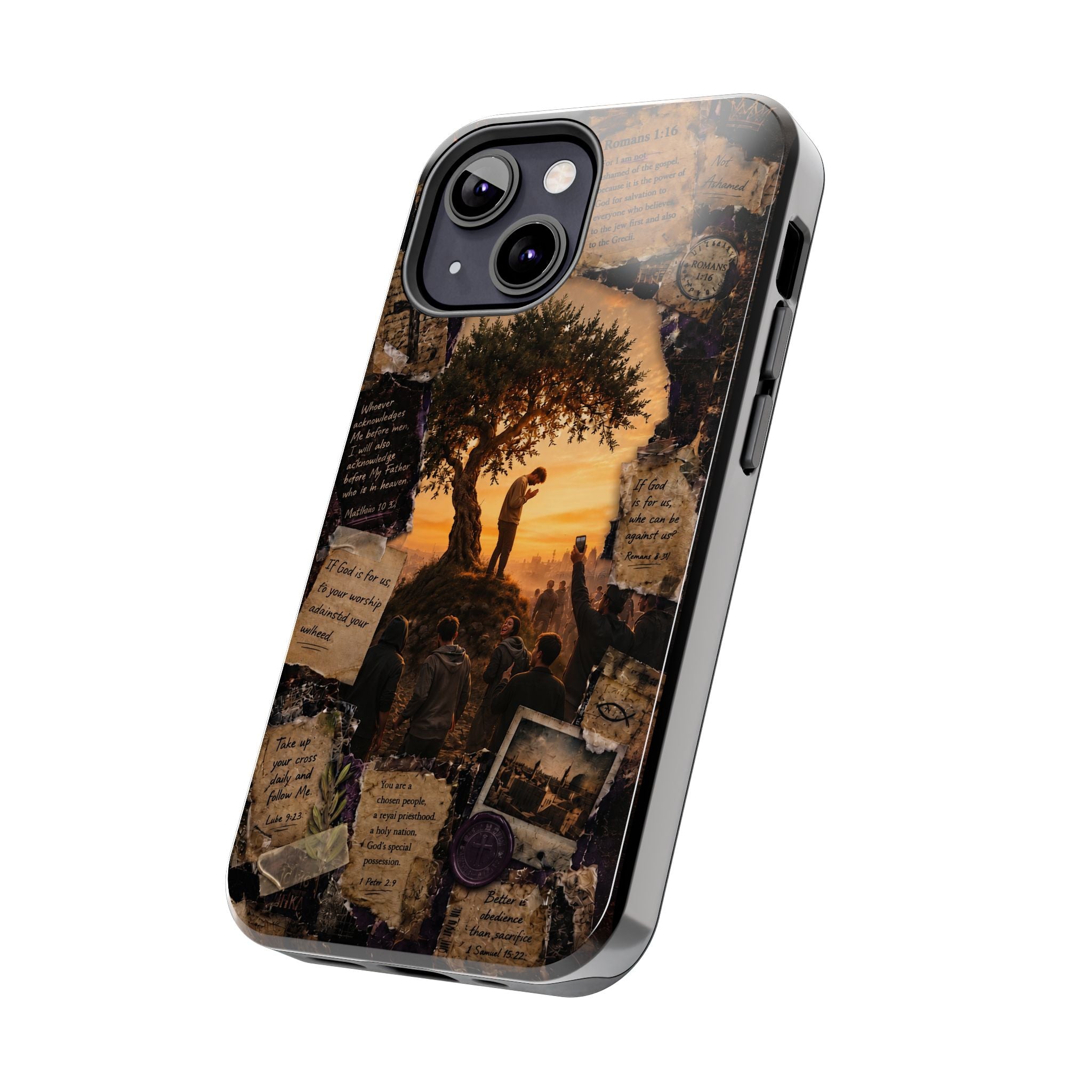 Unashamed | Romans 1:16 Christian Phone Case – Premium Gospel Art Tough Case