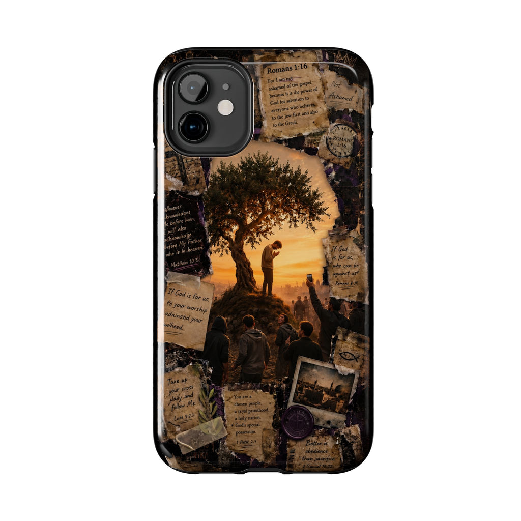 Unashamed | Romans 1:16 Christian Phone Case – Premium Gospel Art Tough Case