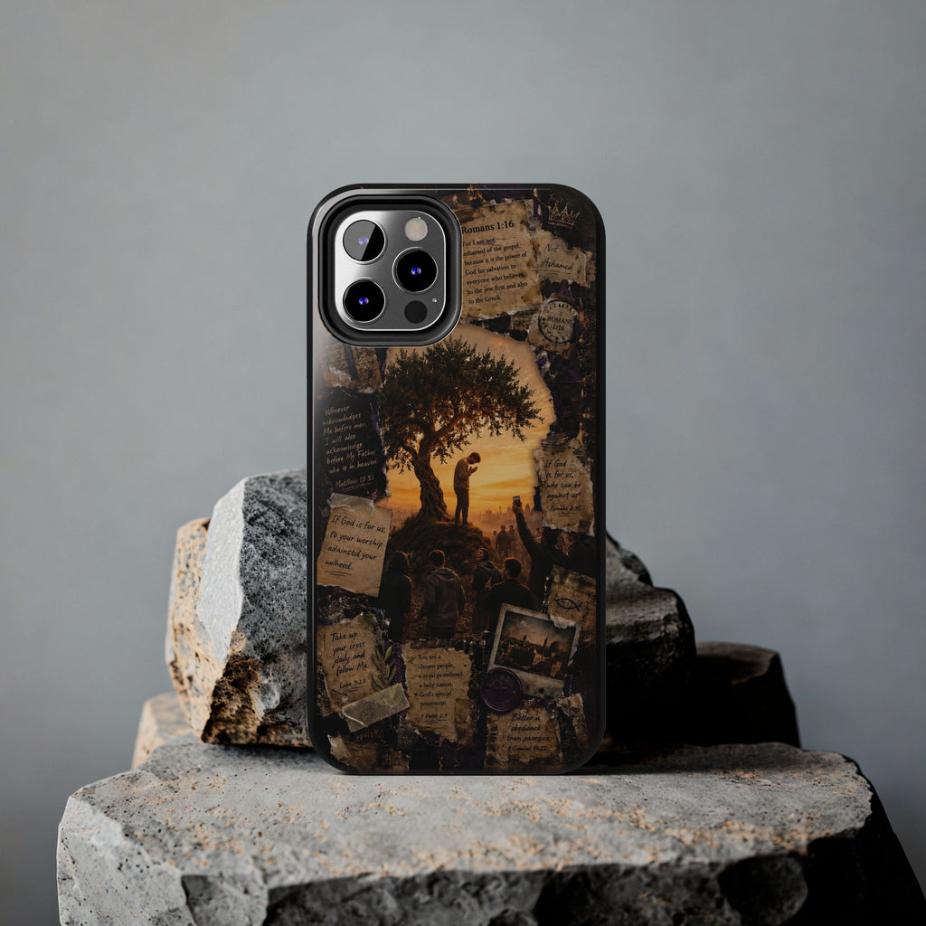 Unashamed | Romans 1:16 Christian Phone Case – Premium Gospel Art Tough Case