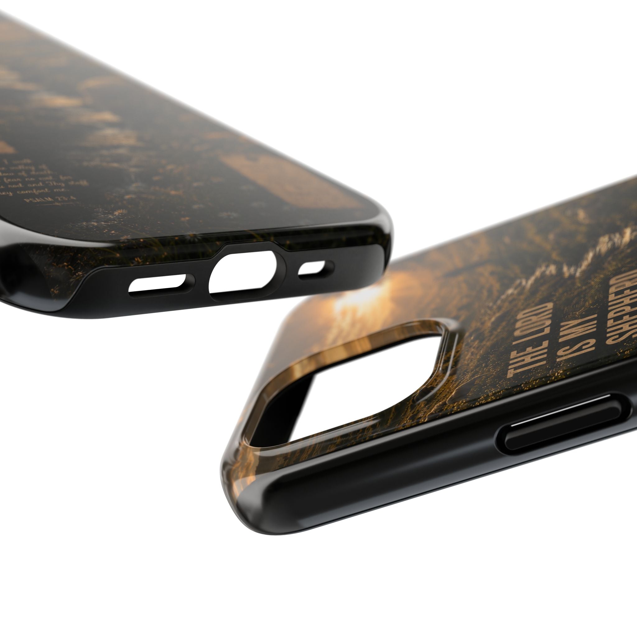 The Lord Is My Shepherd | Psalm 23 Christian Phone Case – Premium Faith Art Tough Case