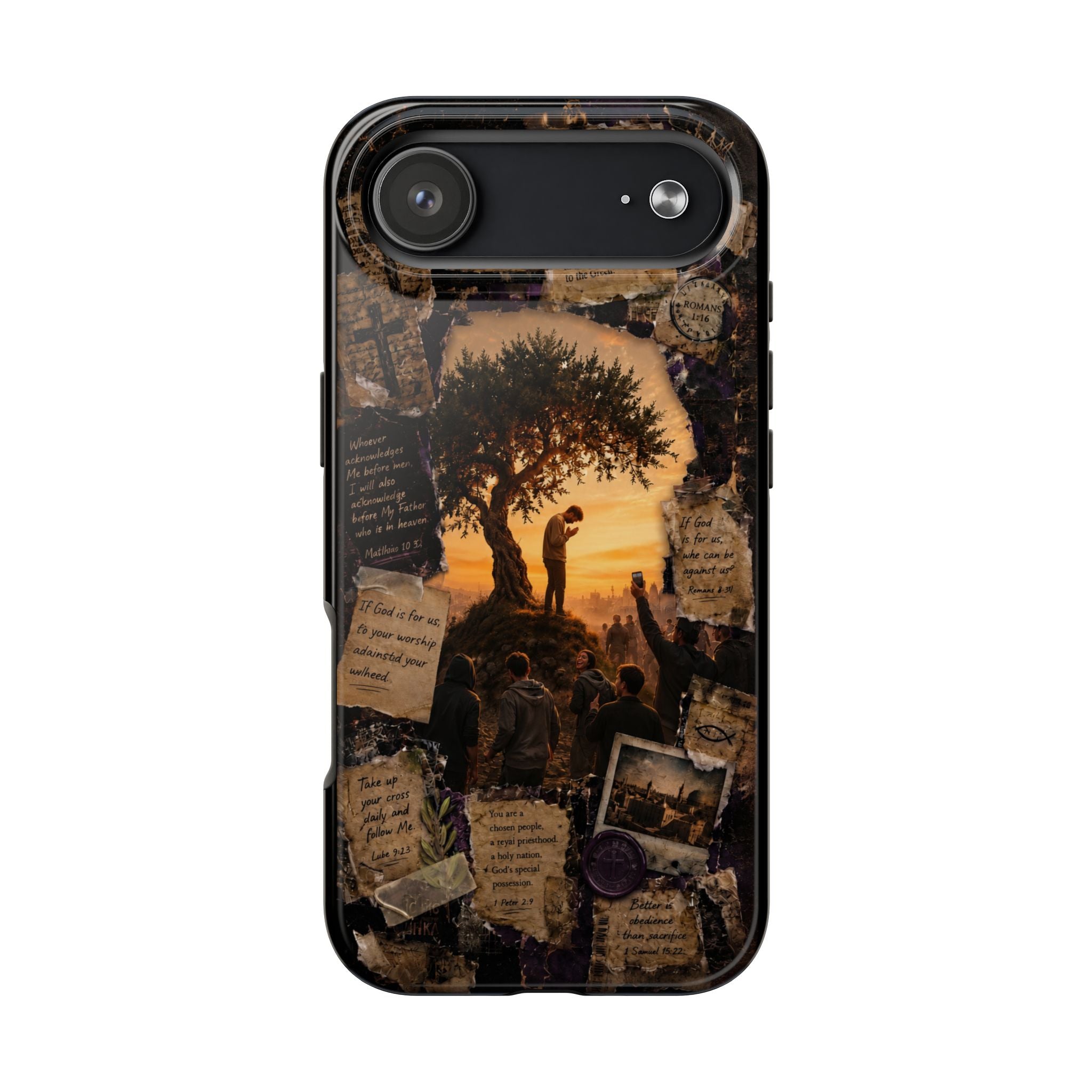 Unashamed | Romans 1:16 Christian Phone Case – Premium Gospel Art Tough Case