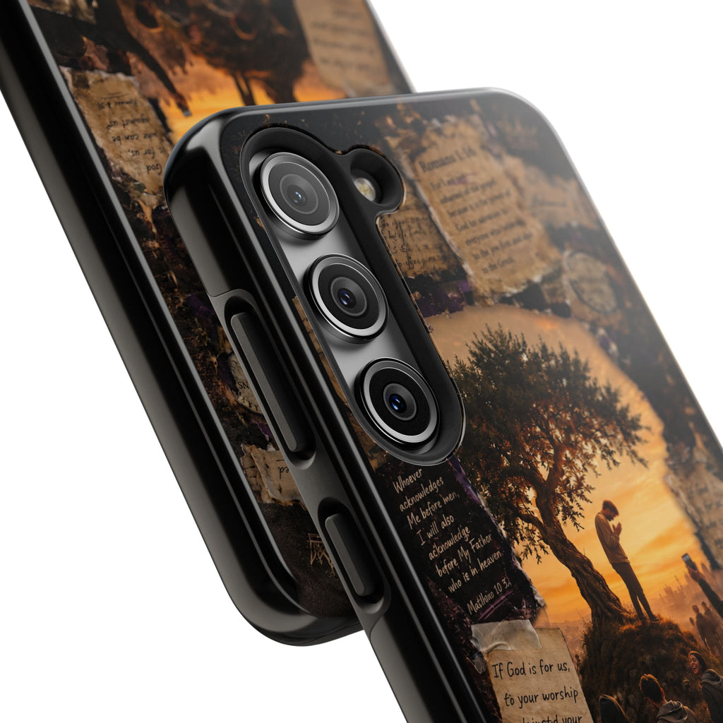 Unashamed | Romans 1:16 Christian Phone Case – Premium Gospel Art Tough Case