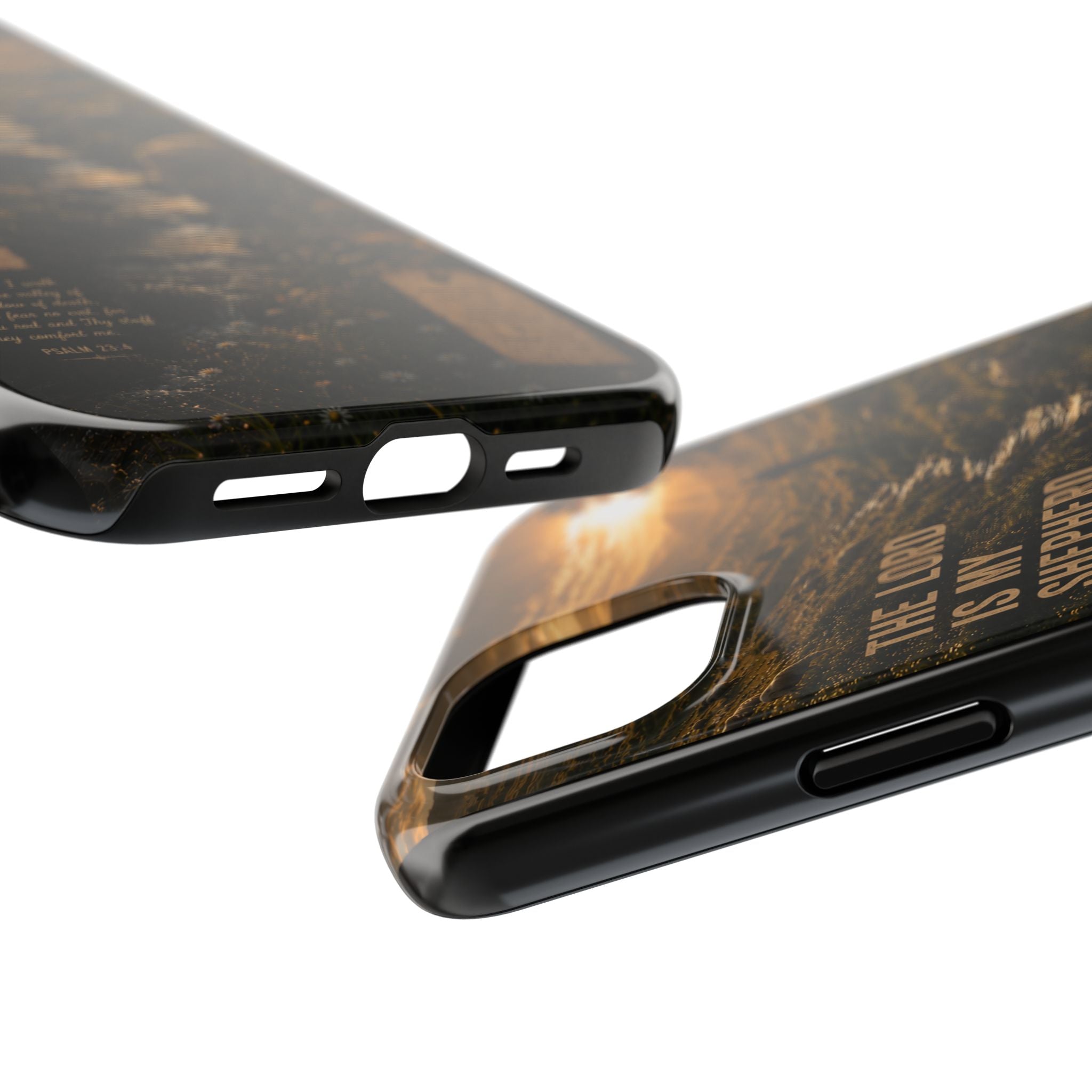 The Lord Is My Shepherd | Psalm 23 Christian Phone Case – Premium Faith Art Tough Case