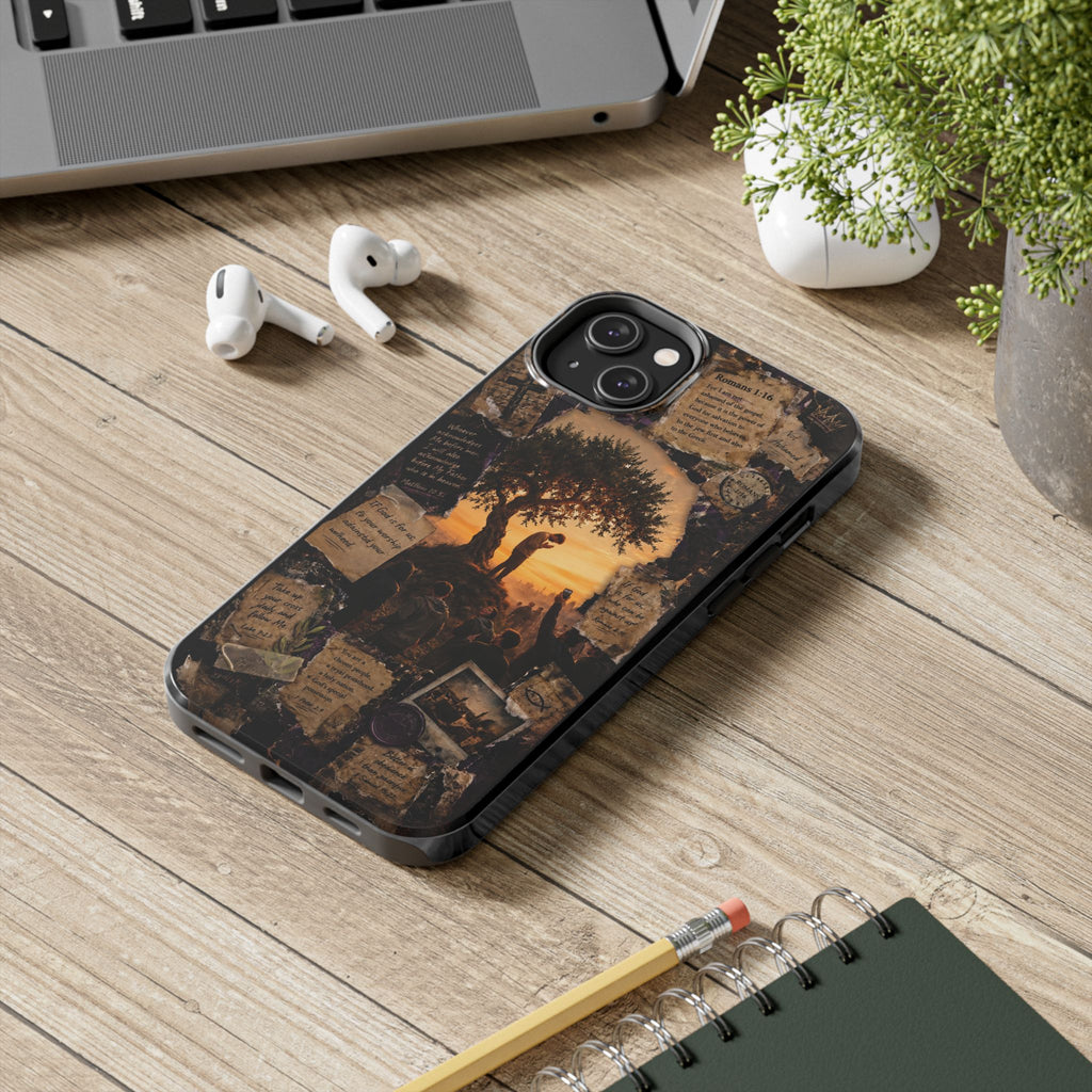 Unashamed | Romans 1:16 Christian Phone Case – Premium Gospel Art Tough Case