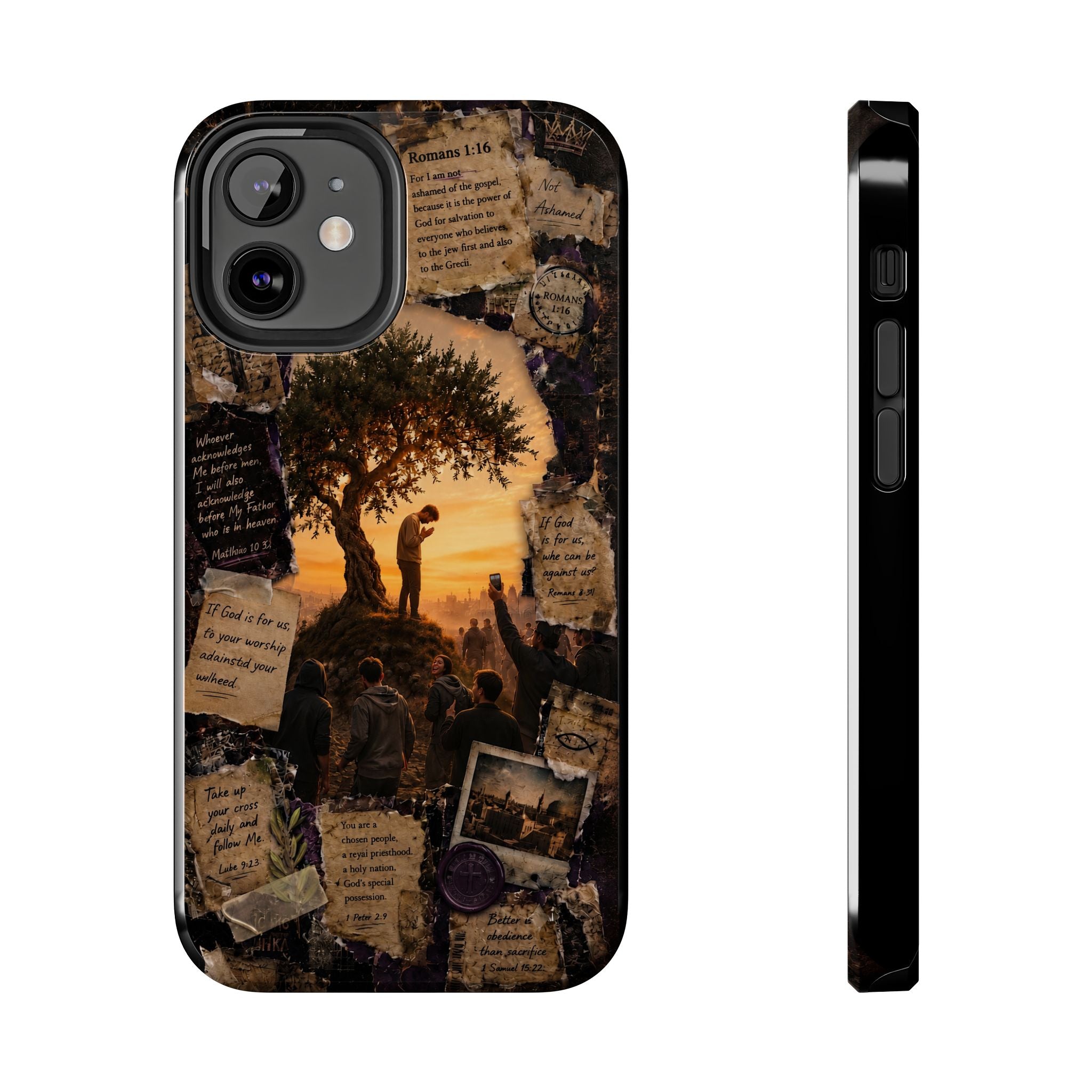 Unashamed | Romans 1:16 Christian Phone Case – Premium Gospel Art Tough Case