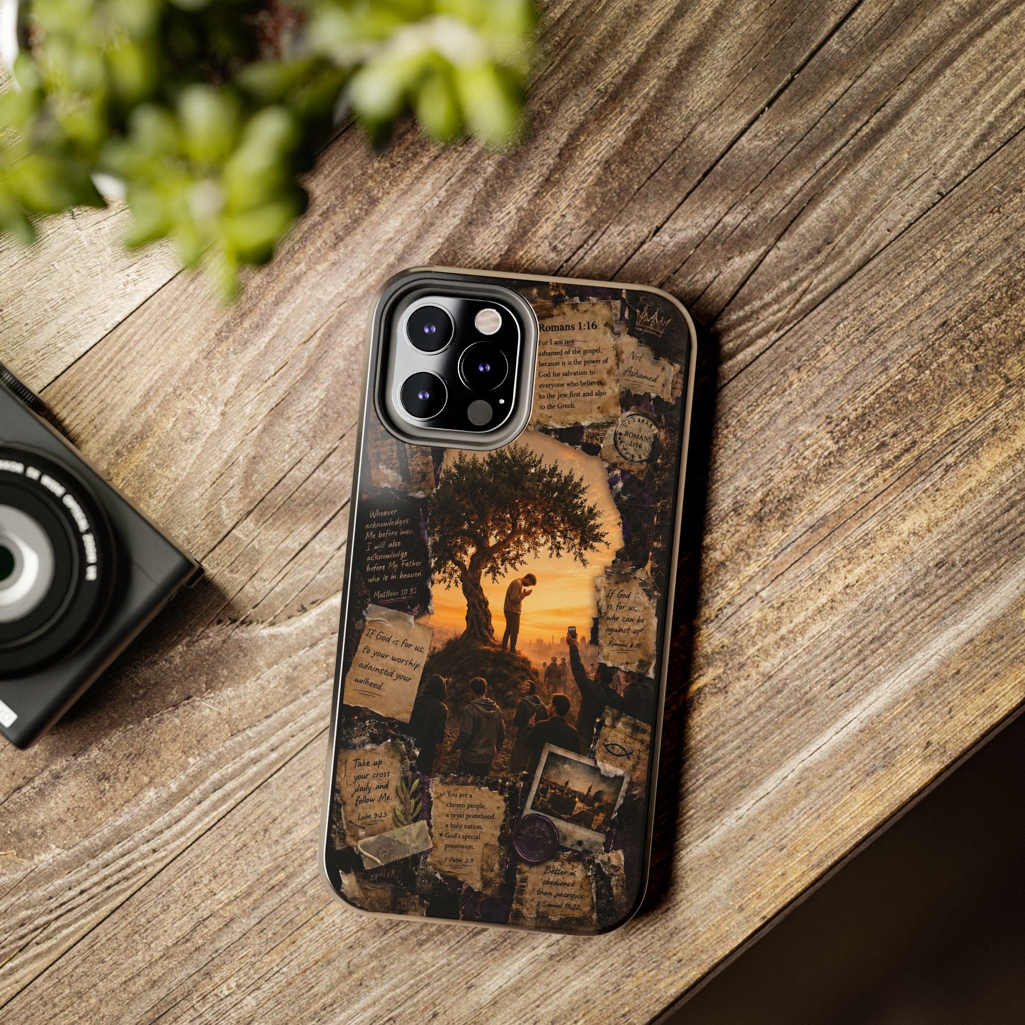Unashamed | Romans 1:16 Christian Phone Case – Premium Gospel Art Tough Case