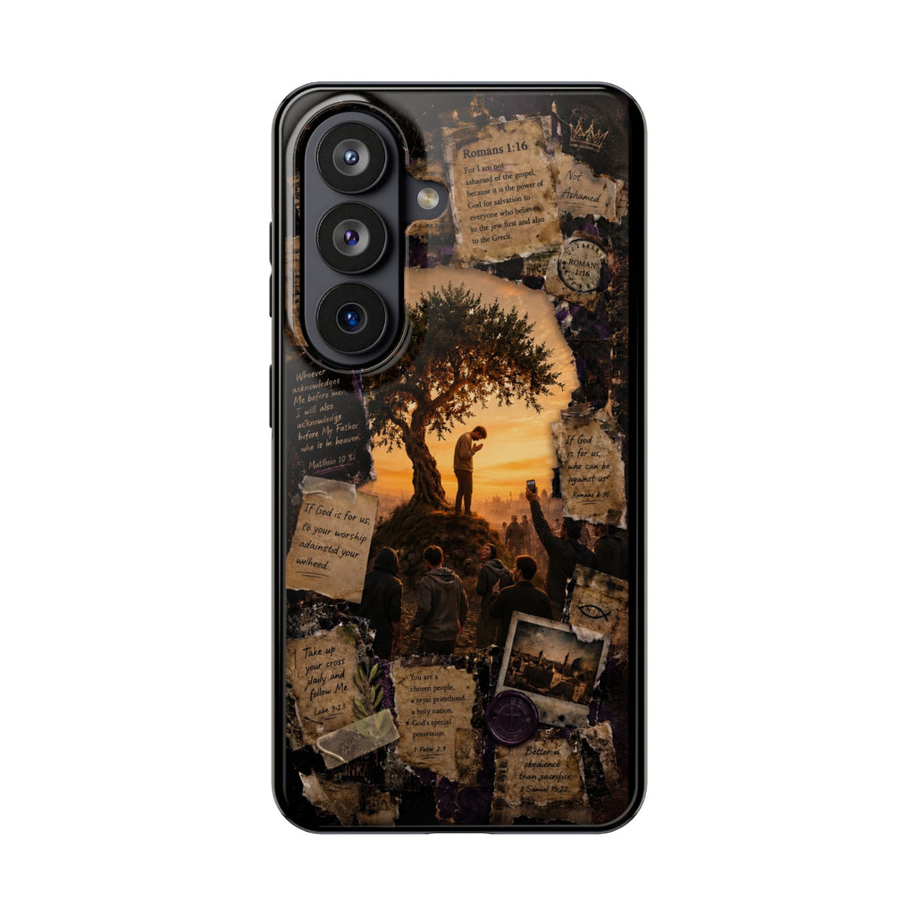 Unashamed | Romans 1:16 Christian Phone Case – Premium Gospel Art Tough Case