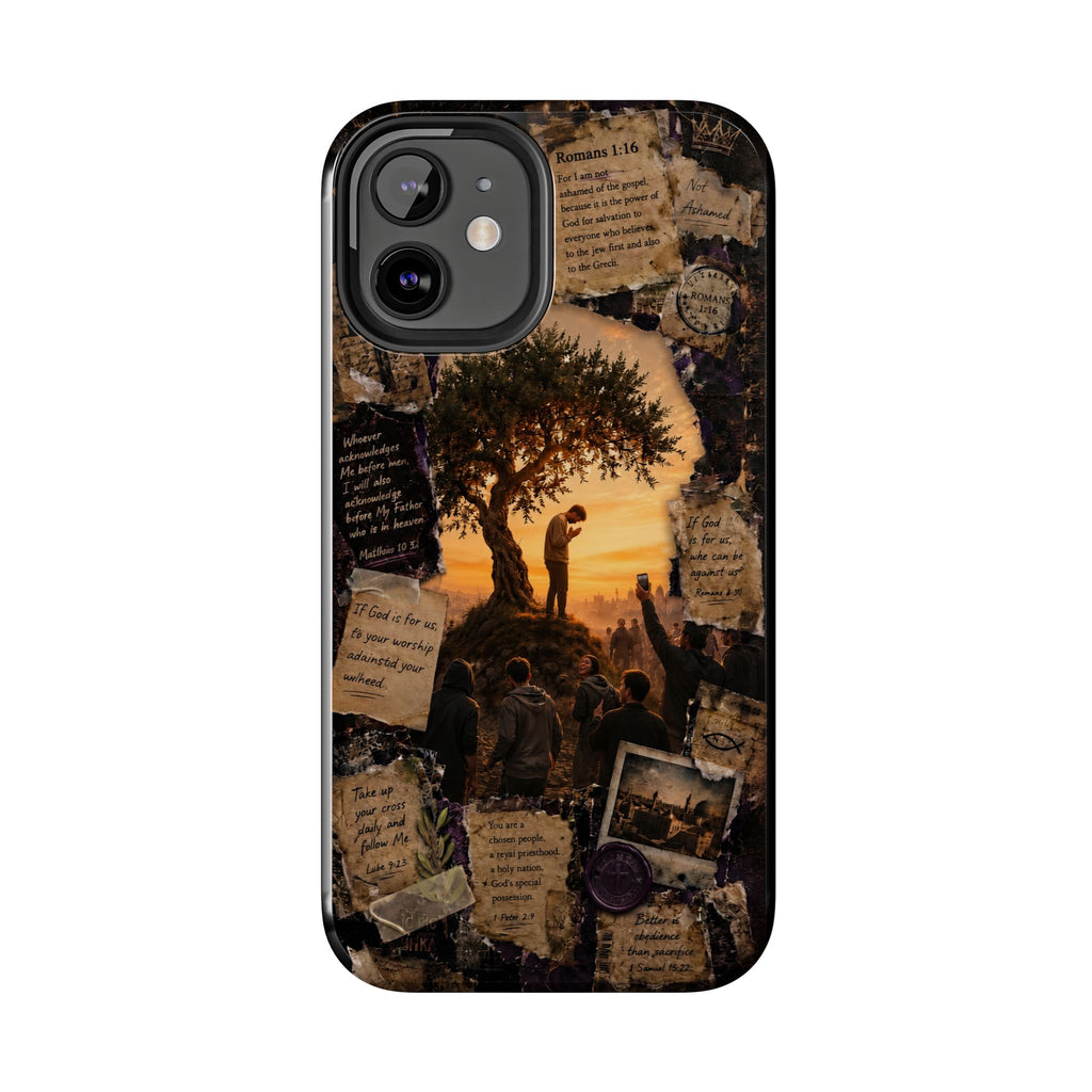 Unashamed | Romans 1:16 Christian Phone Case – Premium Gospel Art Tough Case