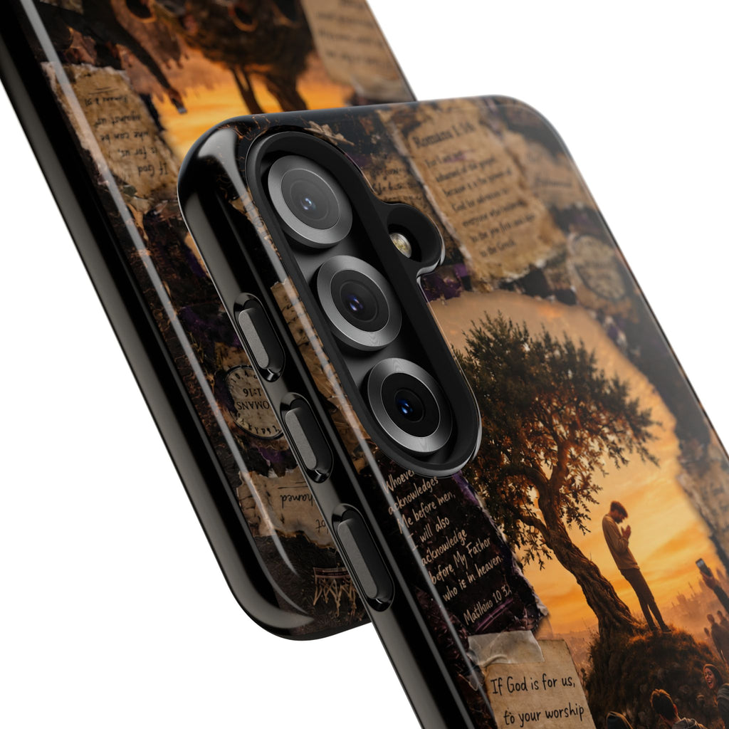 Unashamed | Romans 1:16 Christian Phone Case – Premium Gospel Art Tough Case