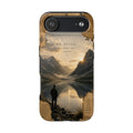 Be Still | Psalm 46:10 Christian Phone Case – Premium Scripture Art Tough Case