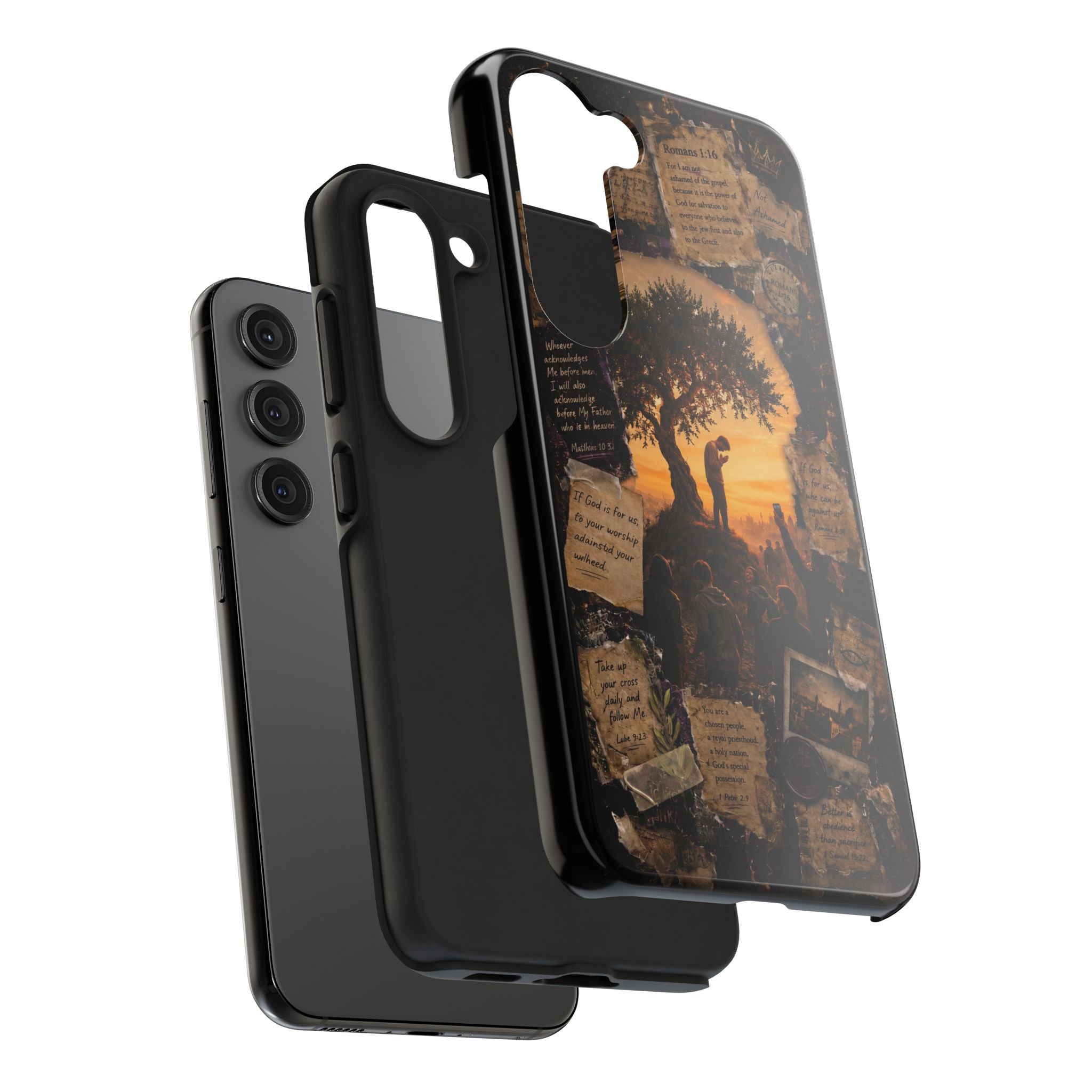 Unashamed | Romans 1:16 Christian Phone Case – Premium Gospel Art Tough Case