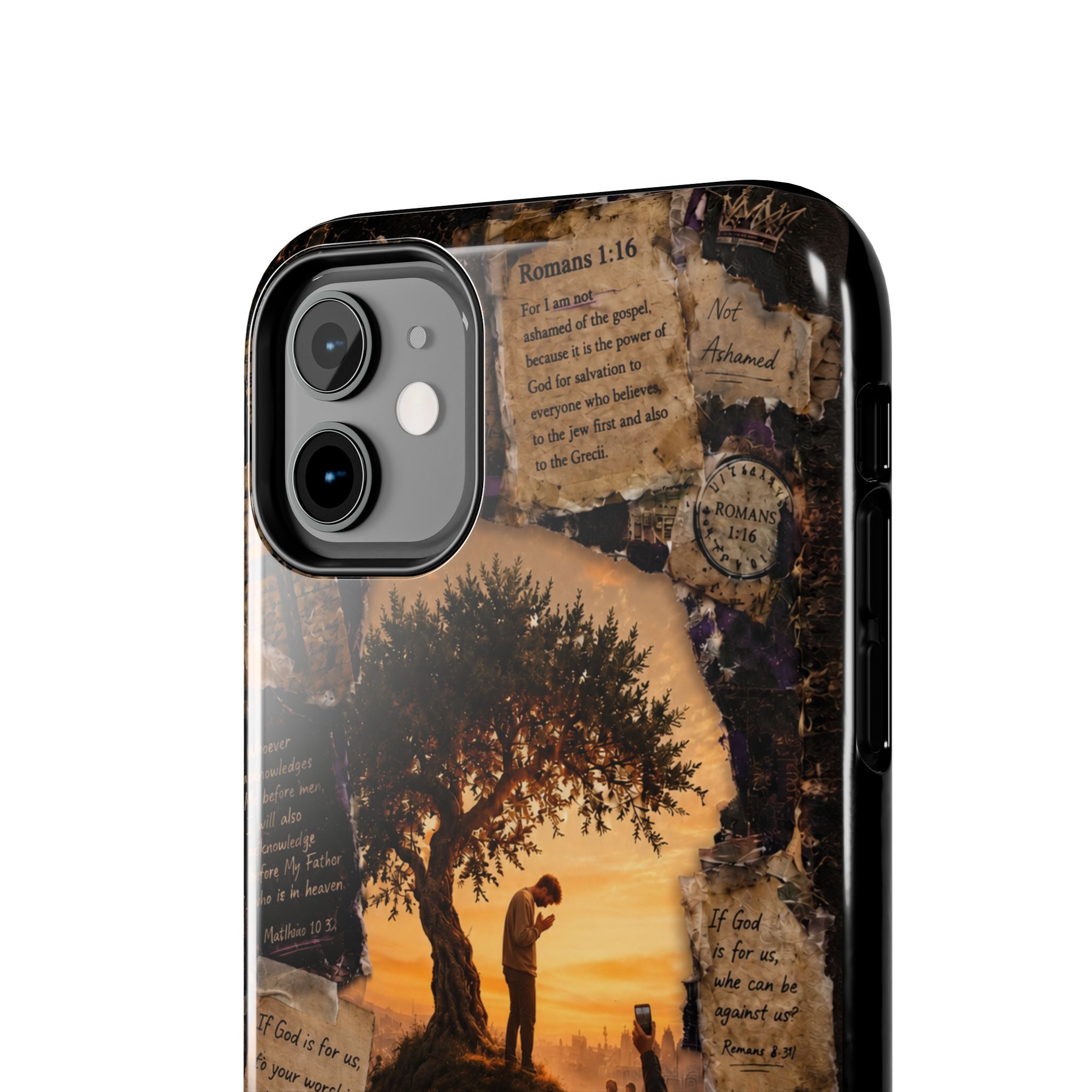 Unashamed | Romans 1:16 Christian Phone Case – Premium Gospel Art Tough Case