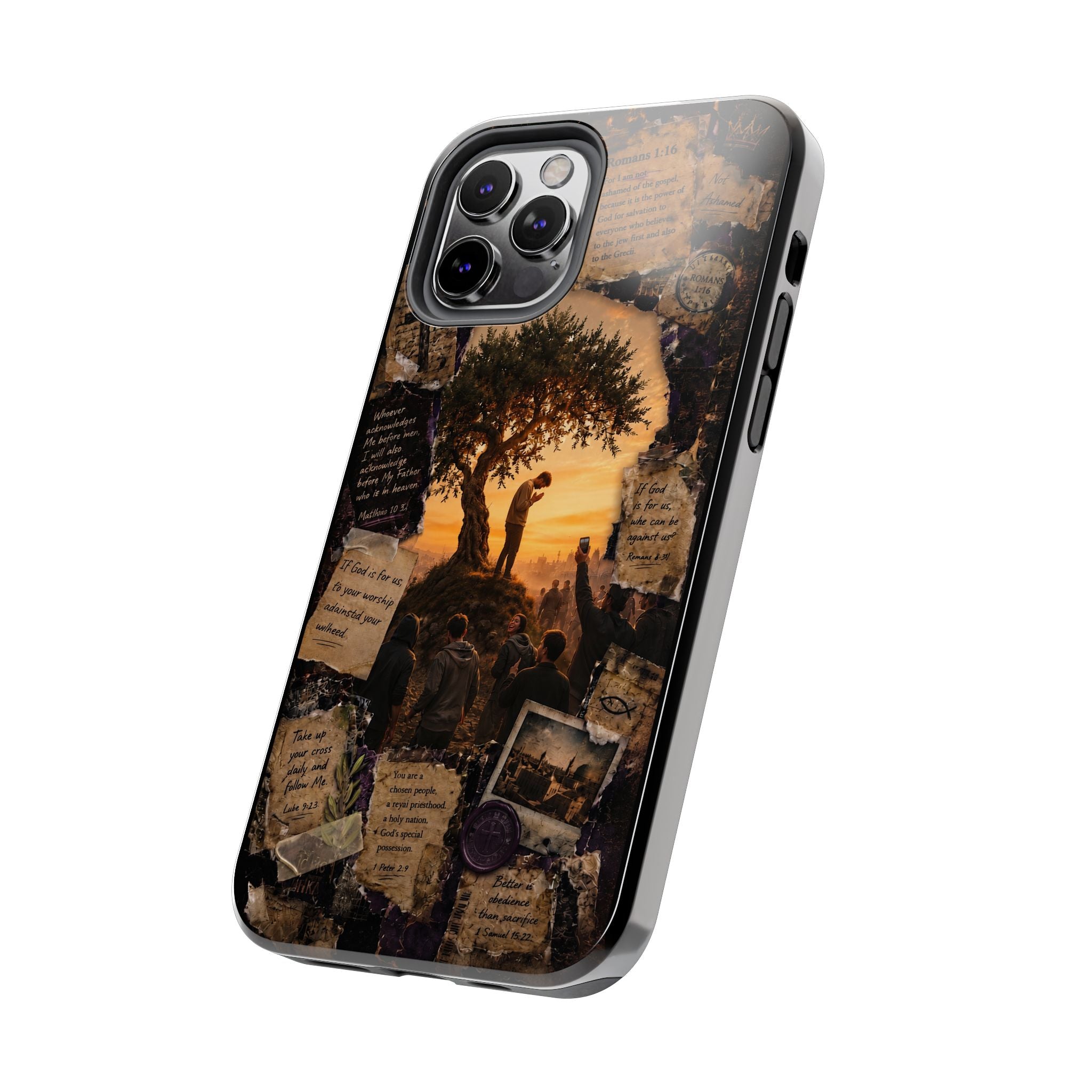 Unashamed | Romans 1:16 Christian Phone Case – Premium Gospel Art Tough Case