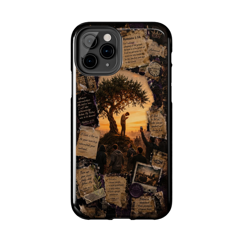Unashamed | Romans 1:16 Christian Phone Case – Premium Gospel Art Tough Case