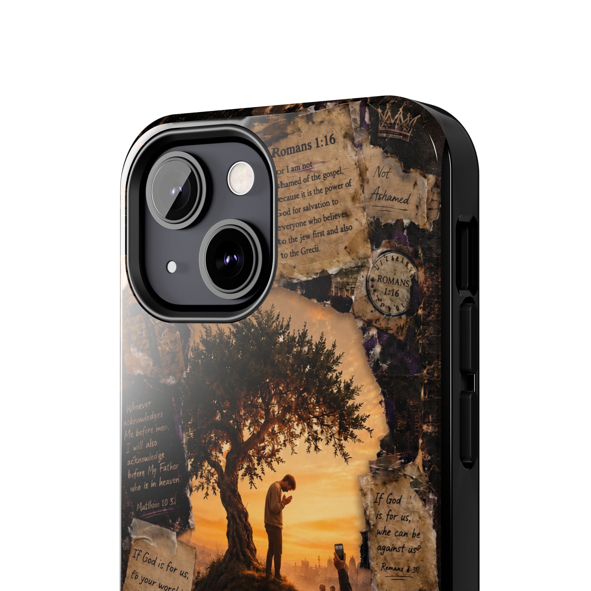 Unashamed | Romans 1:16 Christian Phone Case – Premium Gospel Art Tough Case
